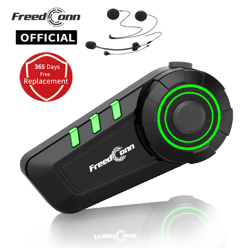 Bluetooth Headset On Ear - FreedConn Bluetooth Motorcycle Helmet Headset IP65