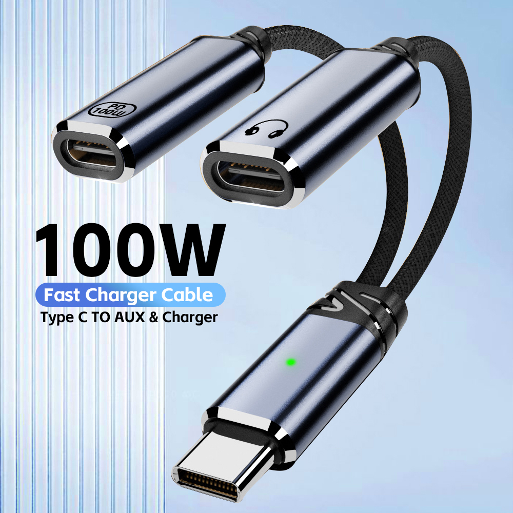 USB C Splitter 2 in 1 Headphon - Earphone Splitter Jack recensione e prezzo