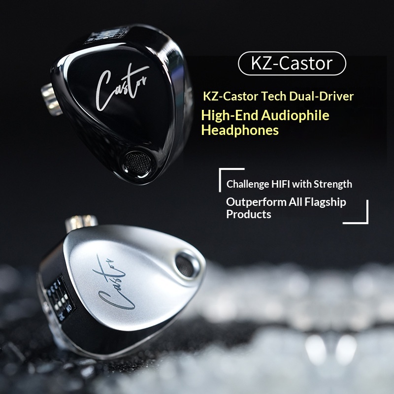 KZ Castor In Ear Wired Headpho - Audiophile Headphone Wired recensione e prezzo