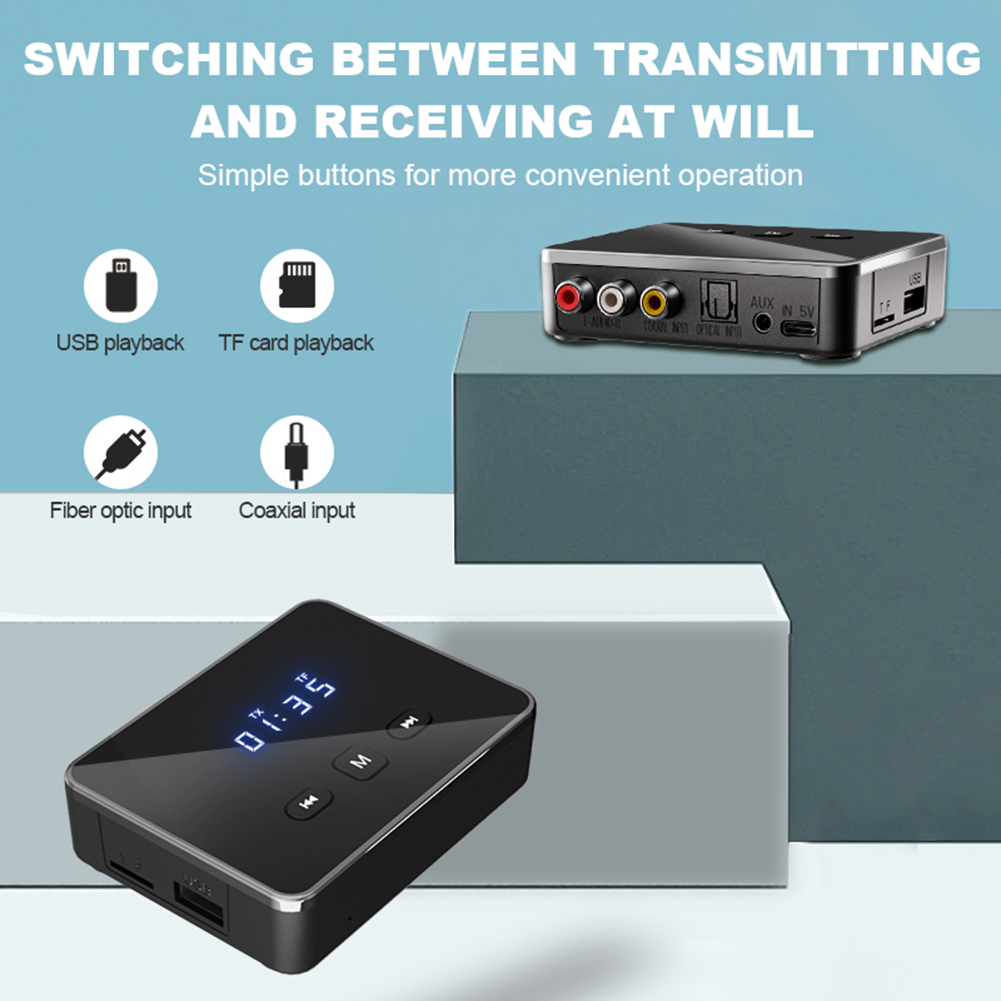 BT 5.4 Transmitter Receiver wi - Bluetooth Adapter Receiver recensione e prezzo