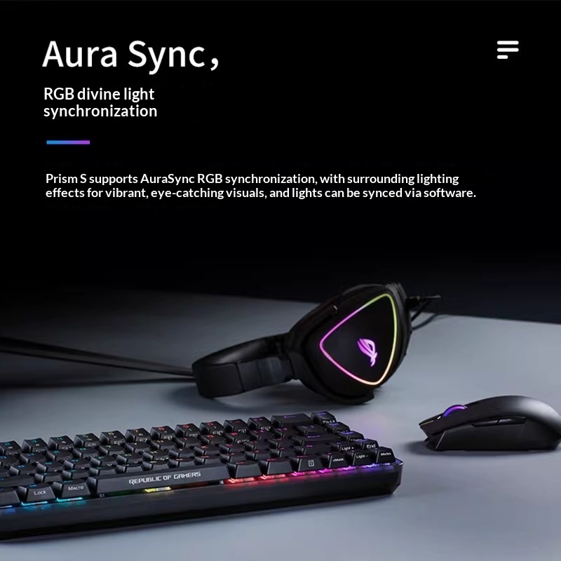 ROG Prism Lightweight Over-Ear - Gaming Headset Rgb recensione e prezzo