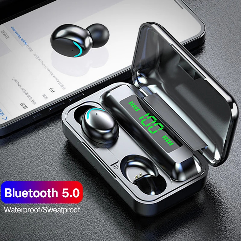 F9 Wireless Headphone TWS Blue - Wireless Earbuds Tws recensione e prezzo