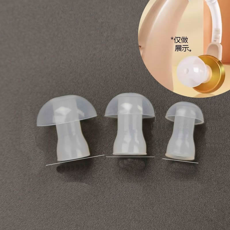 100pcs  Ear Cap Cushion for He - Silicone Ear Tip Replacement recensione e prezzo