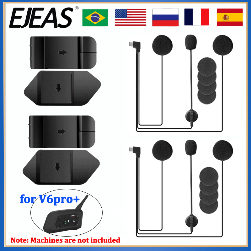 EJEAS V6 PRO+ Motorcycle Helme - Usb C Earphone recensione e prezzo