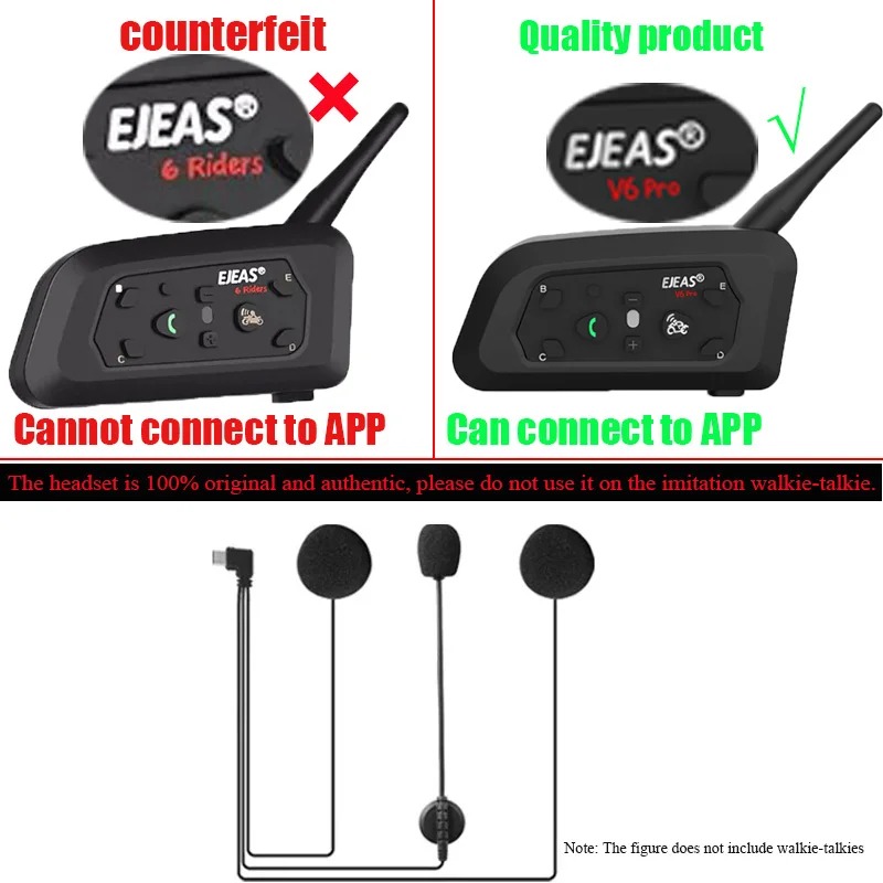 EJEAS V6 PRO+ Motorcycle Helme - Usb C Earphone recensione e prezzo