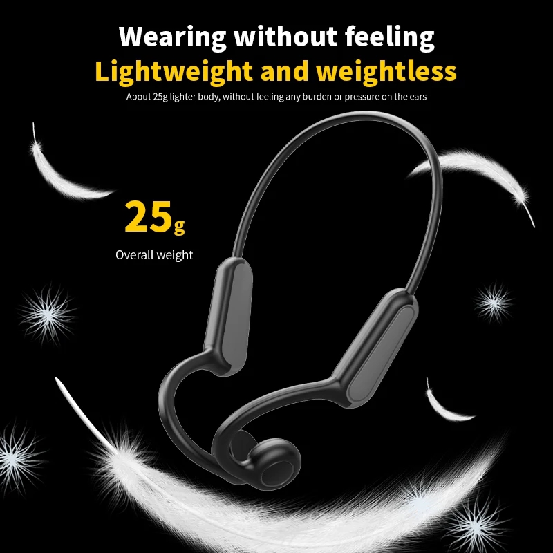 Bone Conduction IPX5 Headphone - Bluetooth Headset On Ear recensione e prezzo