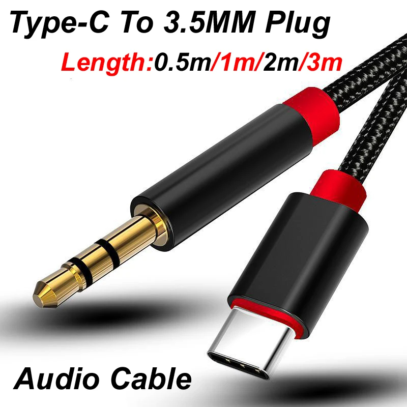 0.5m/1m/2m/3m Type-C USB-C To  - Cable Extension 3.5 recensione e prezzo