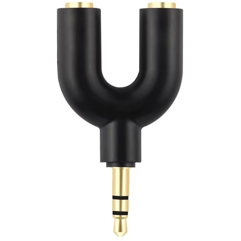 U Type Adapter Y Shape 3.5mm S - Earphone Splitter Jack recensione e prezzo