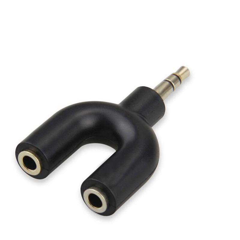 U Type Adapter Y Shape 3.5mm S - Earphone Splitter Jack recensione e prezzo