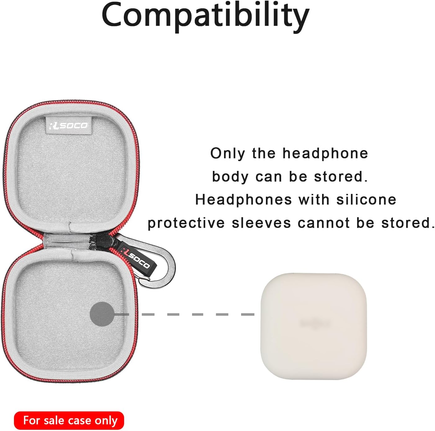RLSOCO Hard Case for SHOKZ NEW - Headphone Case Hard recensione e prezzo