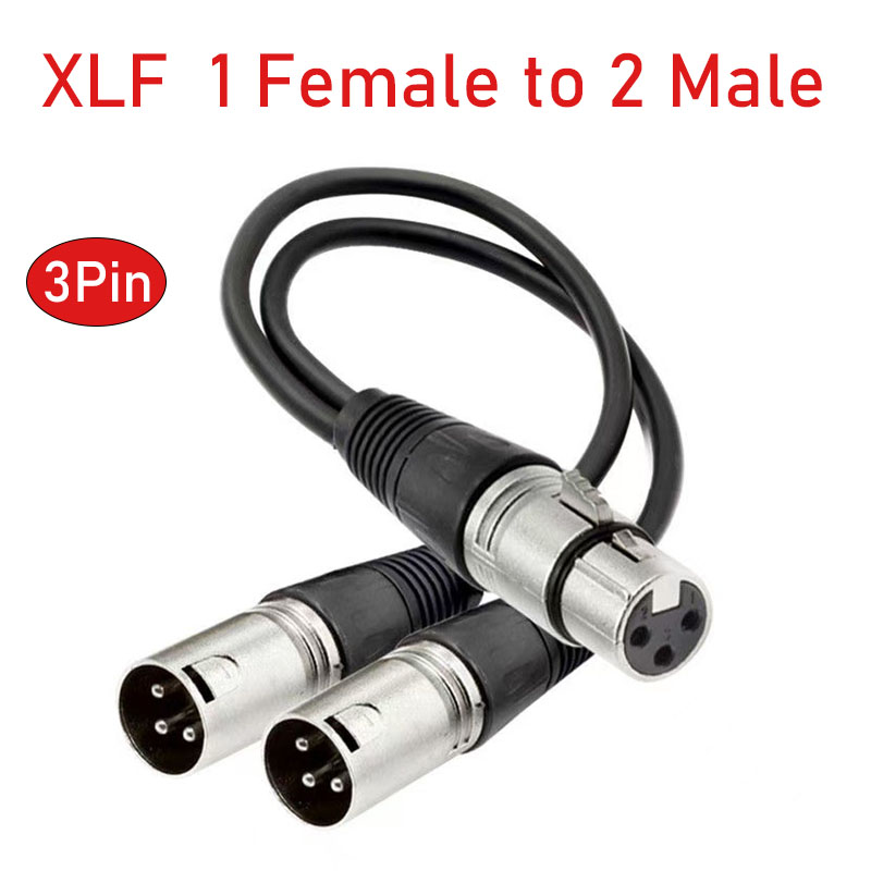 XLR Splitter Cable 3 Pin Femal - Audio Splitter Y recensione e prezzo