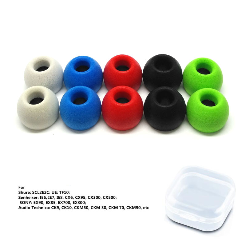 1Pair ANJIRUI Memory Foam Eart - Earphone Foam Tip recensione e prezzo