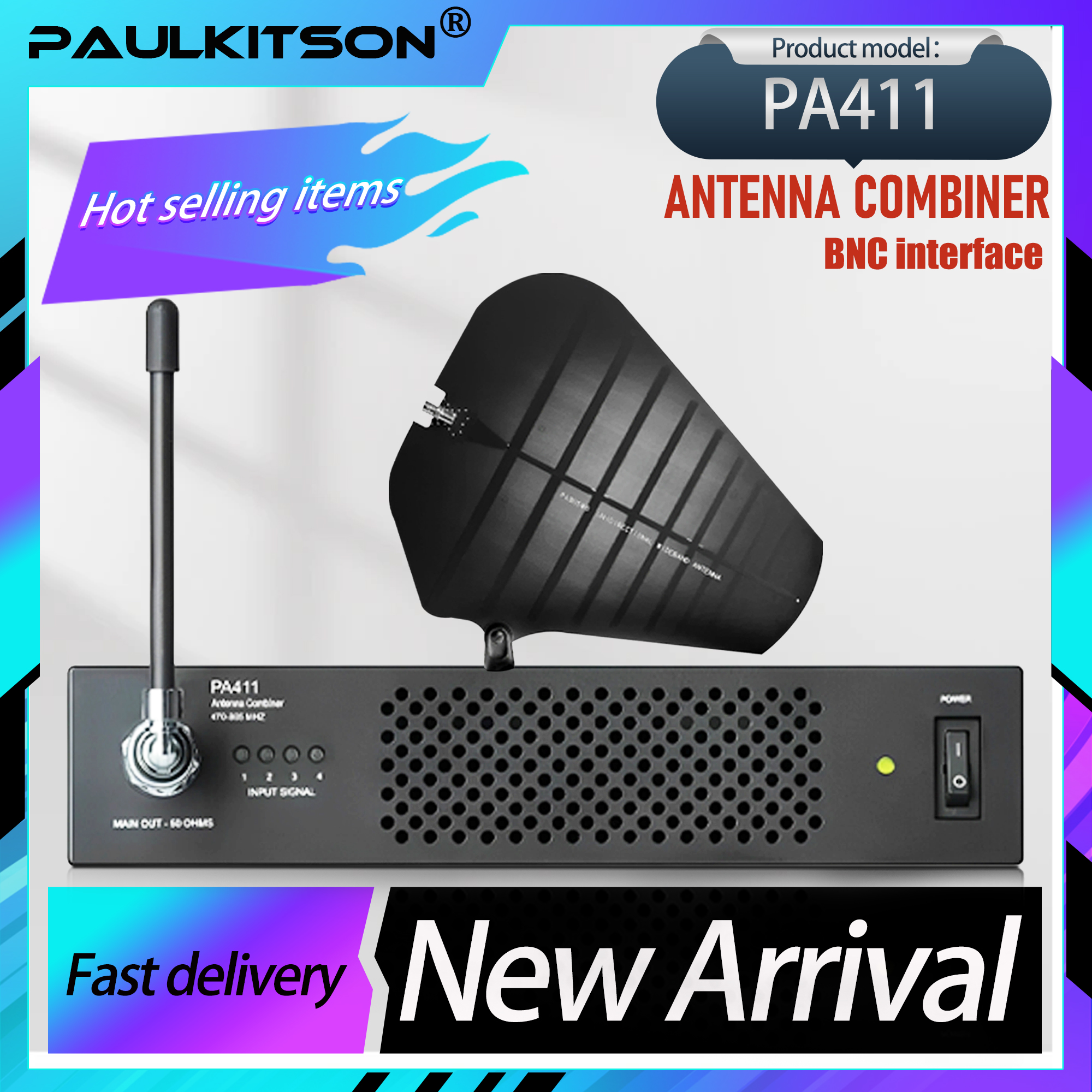 Paulkitson PA411 Antenna Combi - In Ear Monitor Iem recensione e prezzo