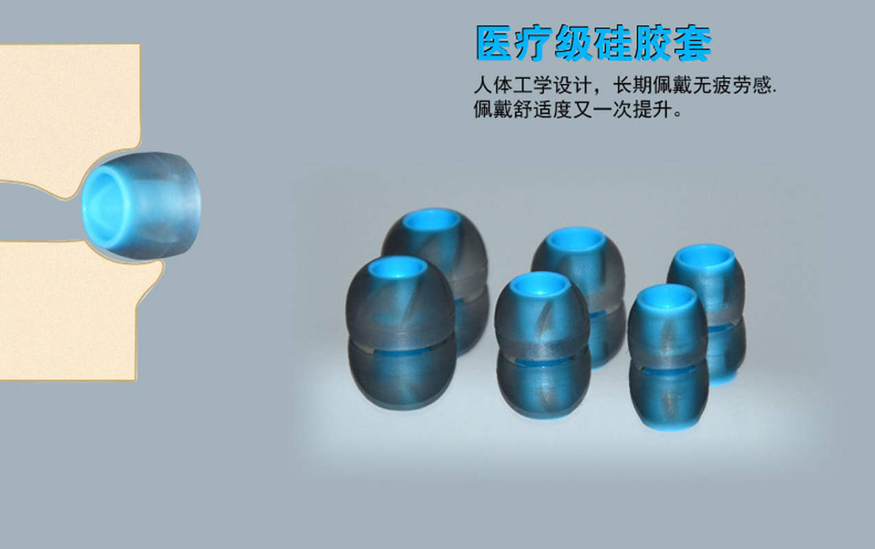 QKZ Spiral Silicone Ear Tips R - Silicone Ear Tip Replacement recensione e prezzo