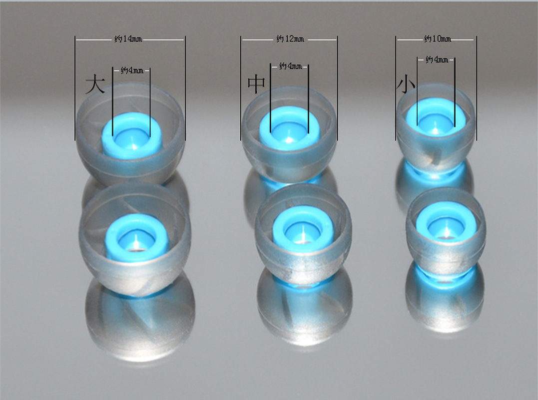 QKZ Spiral Silicone Ear Tips R - Silicone Ear Tip Replacement recensione e prezzo