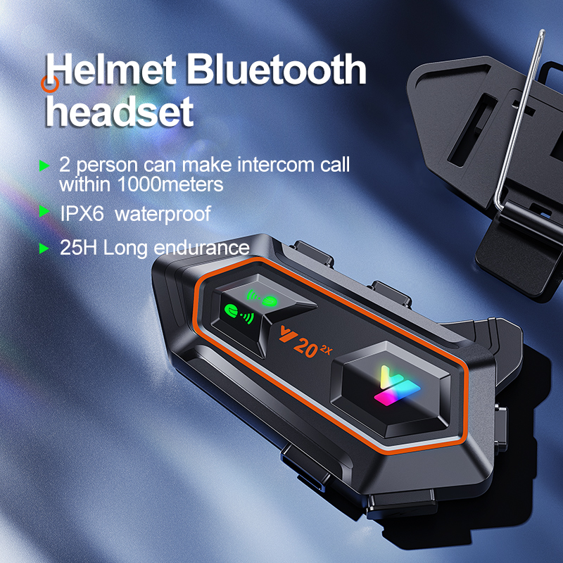 Y20 2X Motorcycle Helmet Inter - Bluetooth Headset On Ear recensione e prezzo