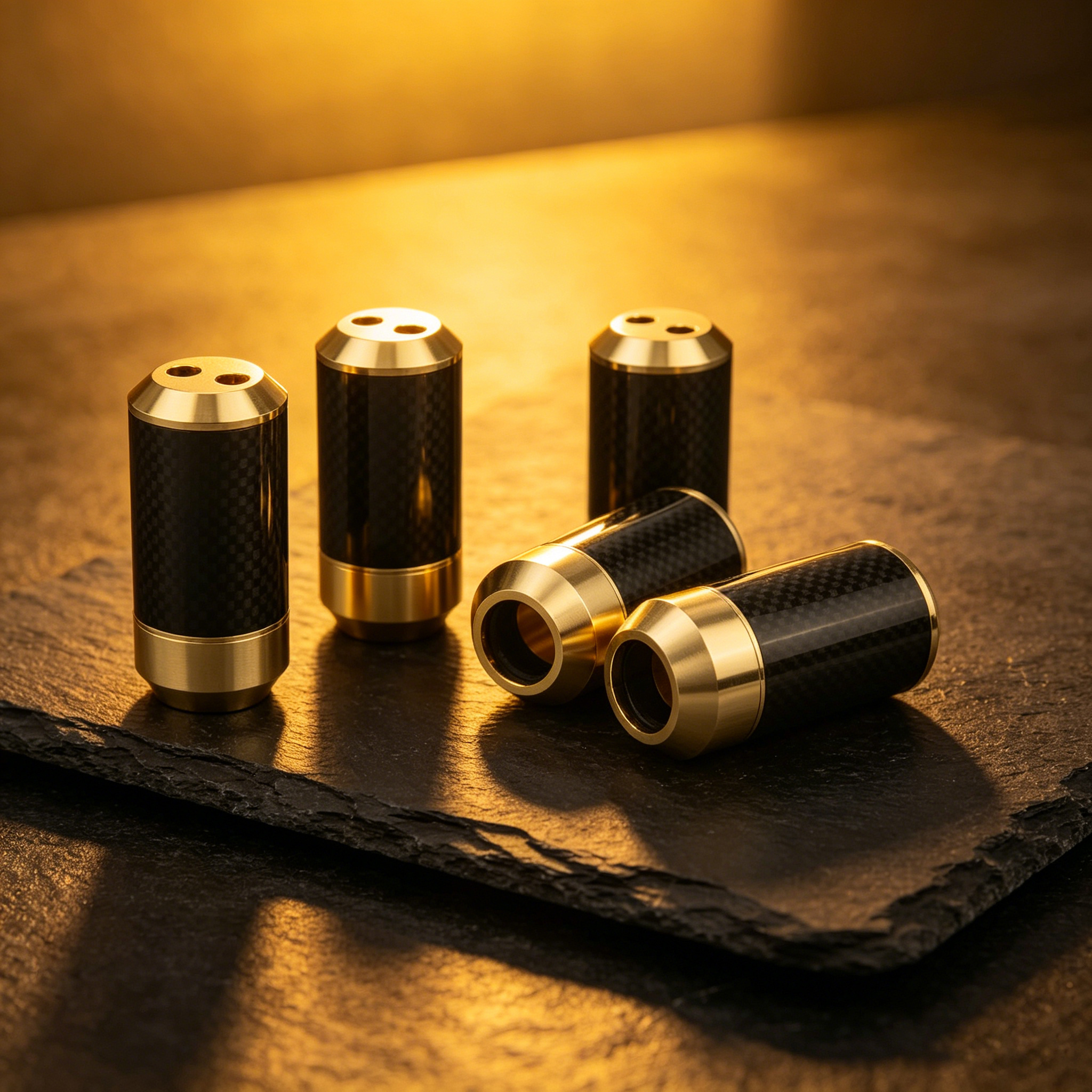 Audiocrast Carbon fiber Gold P - Audio Splitter Y recensione e prezzo