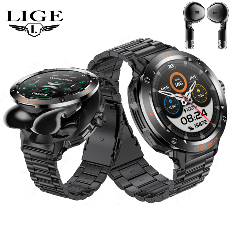 New Men's 2 In 1 Headset Smart - Earbuds Charging Case recensione e prezzo