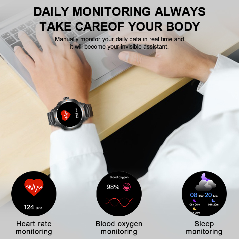 New Men's 2 In 1 Headset Smart - Earbuds Charging Case recensione e prezzo