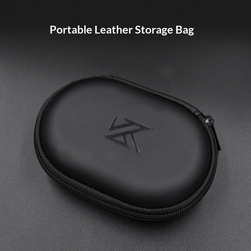 KZ Earphone Storage Case Oval  - Headphone Case Hard recensione e prezzo