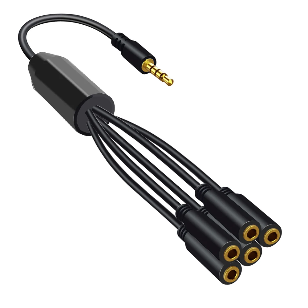 3.5mm TRRS Jack 1/8 Male To Fe - Earphone Splitter Jack recensione e prezzo