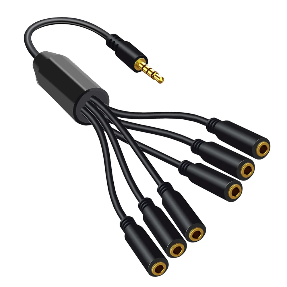 3.5mm TRRS Jack 1/8 Male To Fe - Earphone Splitter Jack recensione e prezzo