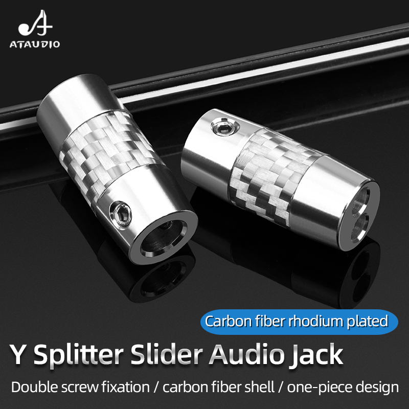 4pcs Carbon Fiber Y Splitter A - Audio Splitter Y recensione e prezzo