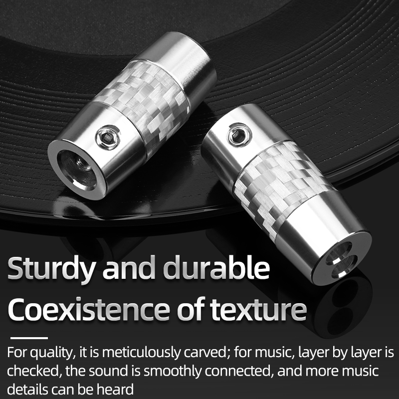 4pcs Carbon Fiber Y Splitter A - Audio Splitter Y recensione e prezzo