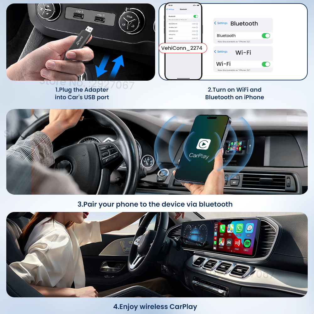 CarlinKit MINI 5.0 Pro Wireles - Bluetooth Adapter Receiver recensione e prezzo