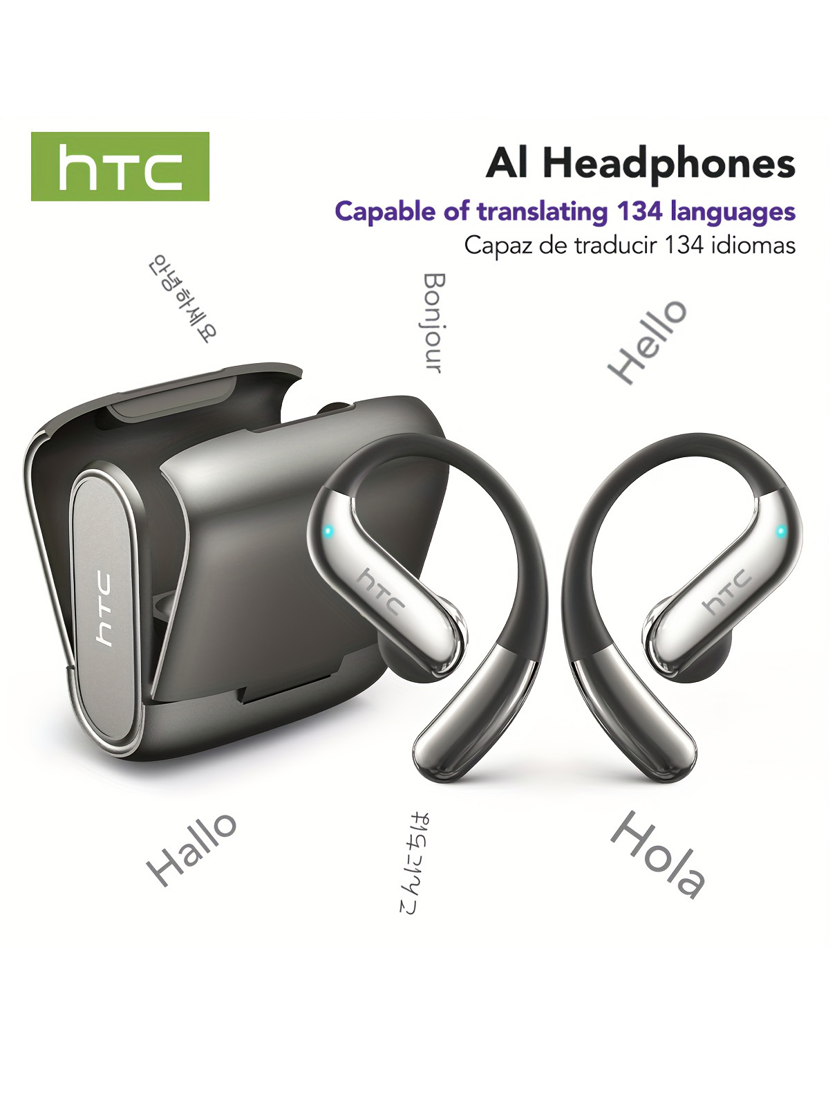 Open-ear Bluetooth Headphones  - Earbuds Charging Case recensione e prezzo