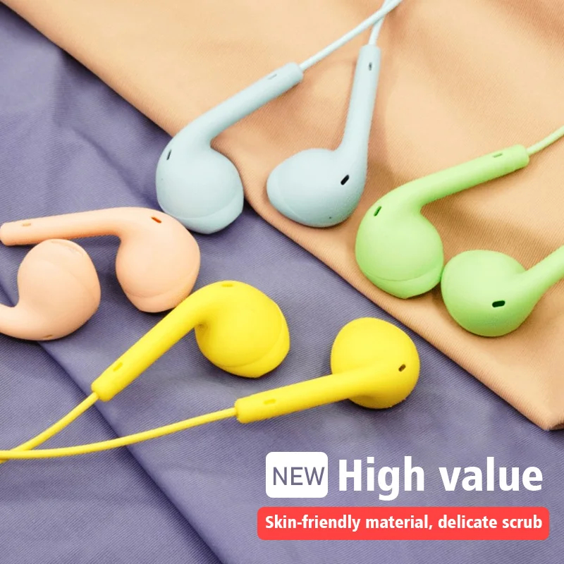 1/2/3/4Pcs Universal 3.5mm Ste - Wired Earphone Mic recensione e prezzo
