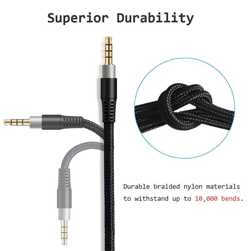 Nylon Braided OFC Replacement  - Cable Extension 3.5 recensione e prezzo
