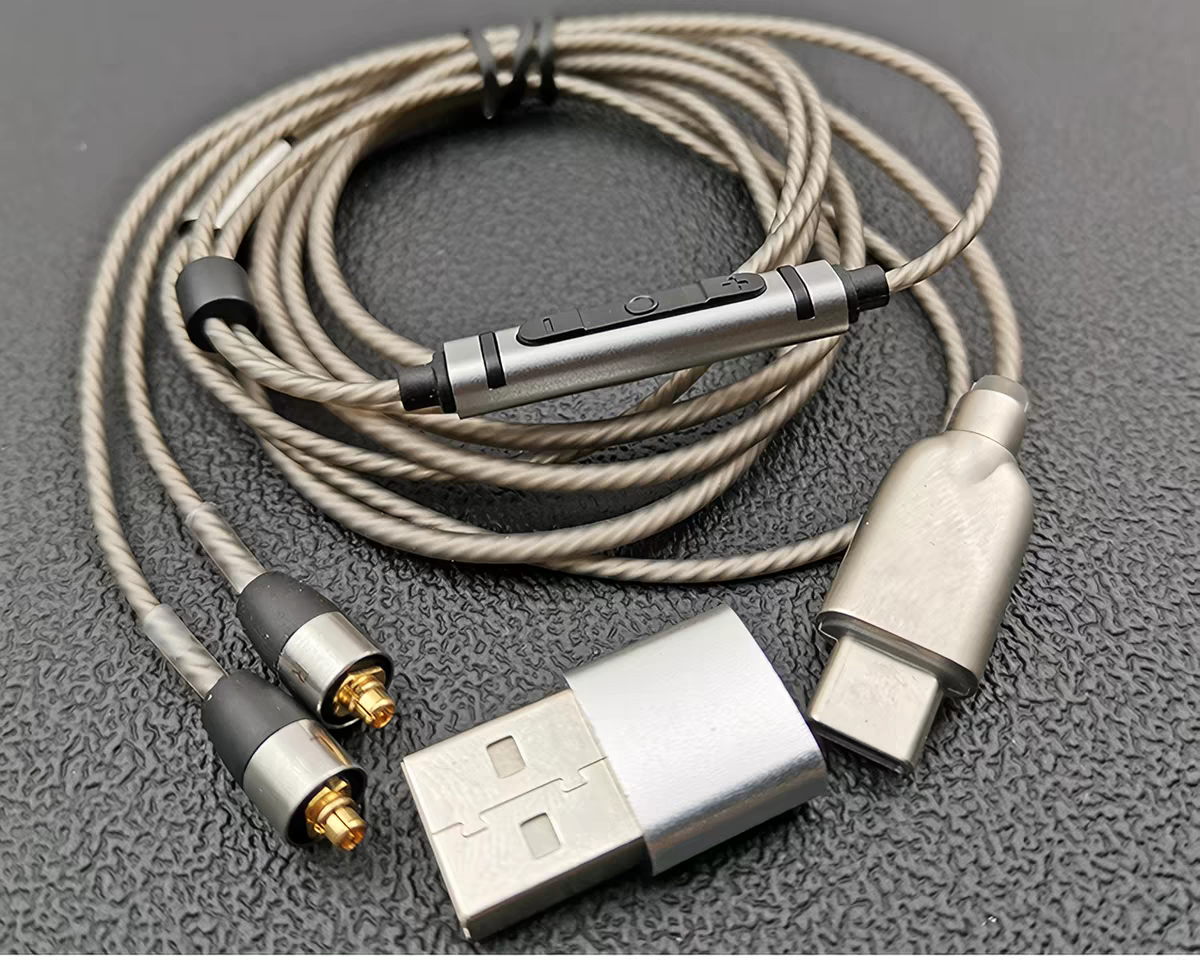 MMCX Plug Type-C Silver Plated - Wired Earphone Mic recensione e prezzo