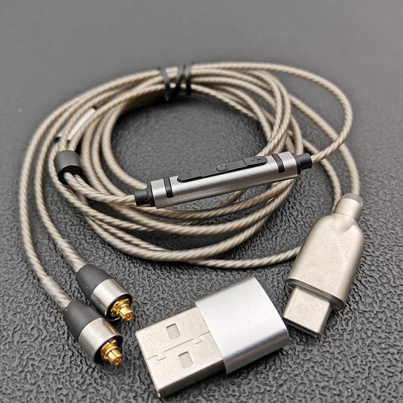 MMCX Plug Type-C Silver Plated - Wired Earphone Mic recensione e prezzo