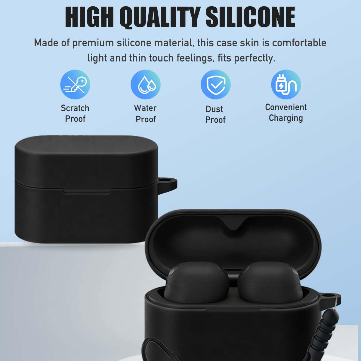 Case for Sony WF-1000XM6 Earbu - Earbuds Charging Case recensione e prezzo