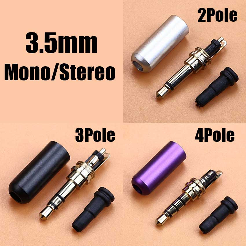 1pcs 3.5mm Mono Stereo Headpho - Audiophile Headphone Wired recensione e prezzo