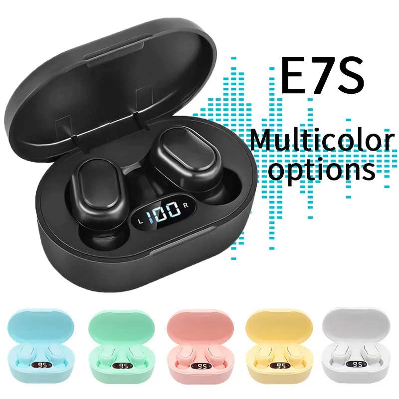 E7S TWS Fone Bluetooth Earphon - Bluetooth Headset On Ear recensione e prezzo