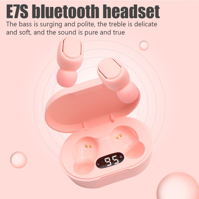 E7S TWS Fone Bluetooth Earphon - Bluetooth Headset On Ear recensione e prezzo