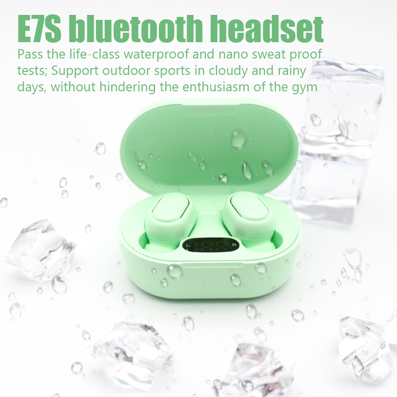 E7S TWS Fone Bluetooth Earphon - Bluetooth Headset On Ear recensione e prezzo
