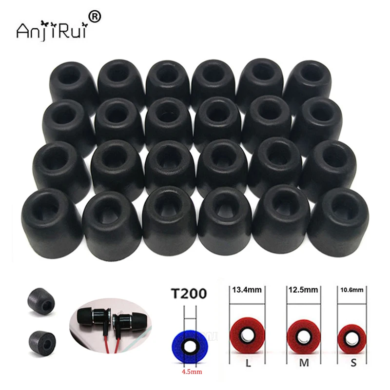 12Pair ANJIRUI Memory Foam Ear - Earphone Foam Tip recensione e prezzo