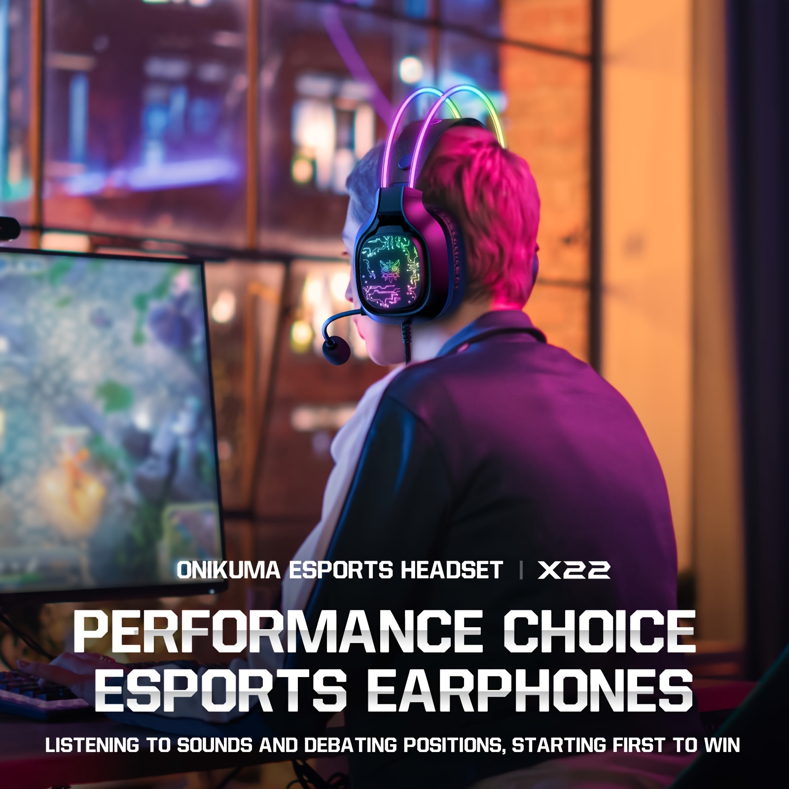 ONIKUMA X22 Gaming Headset RGB - Gaming Headset Rgb recensione e prezzo