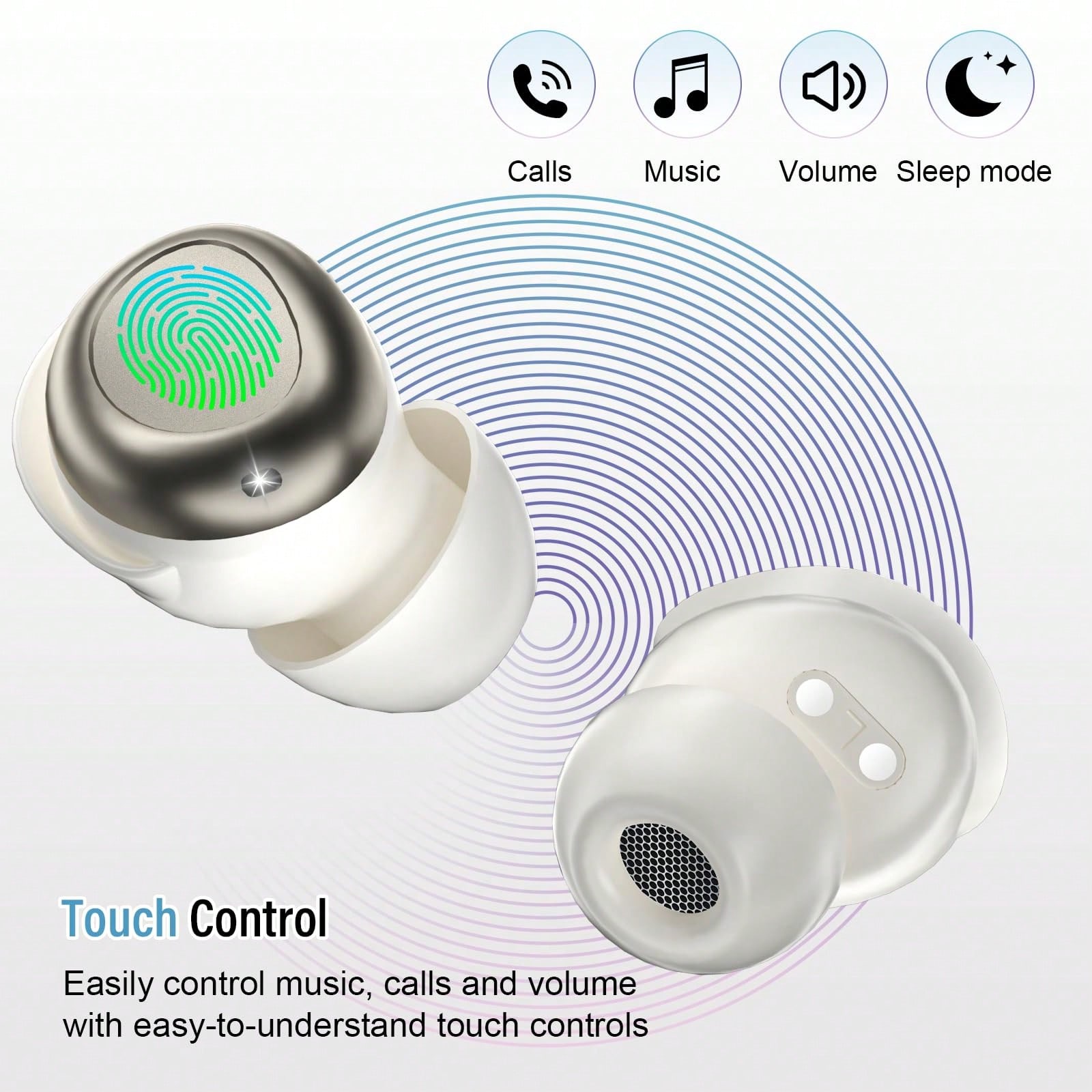 Sleep Earbuds Bluetooth 5.4 In - Earbuds Charging Case recensione e prezzo