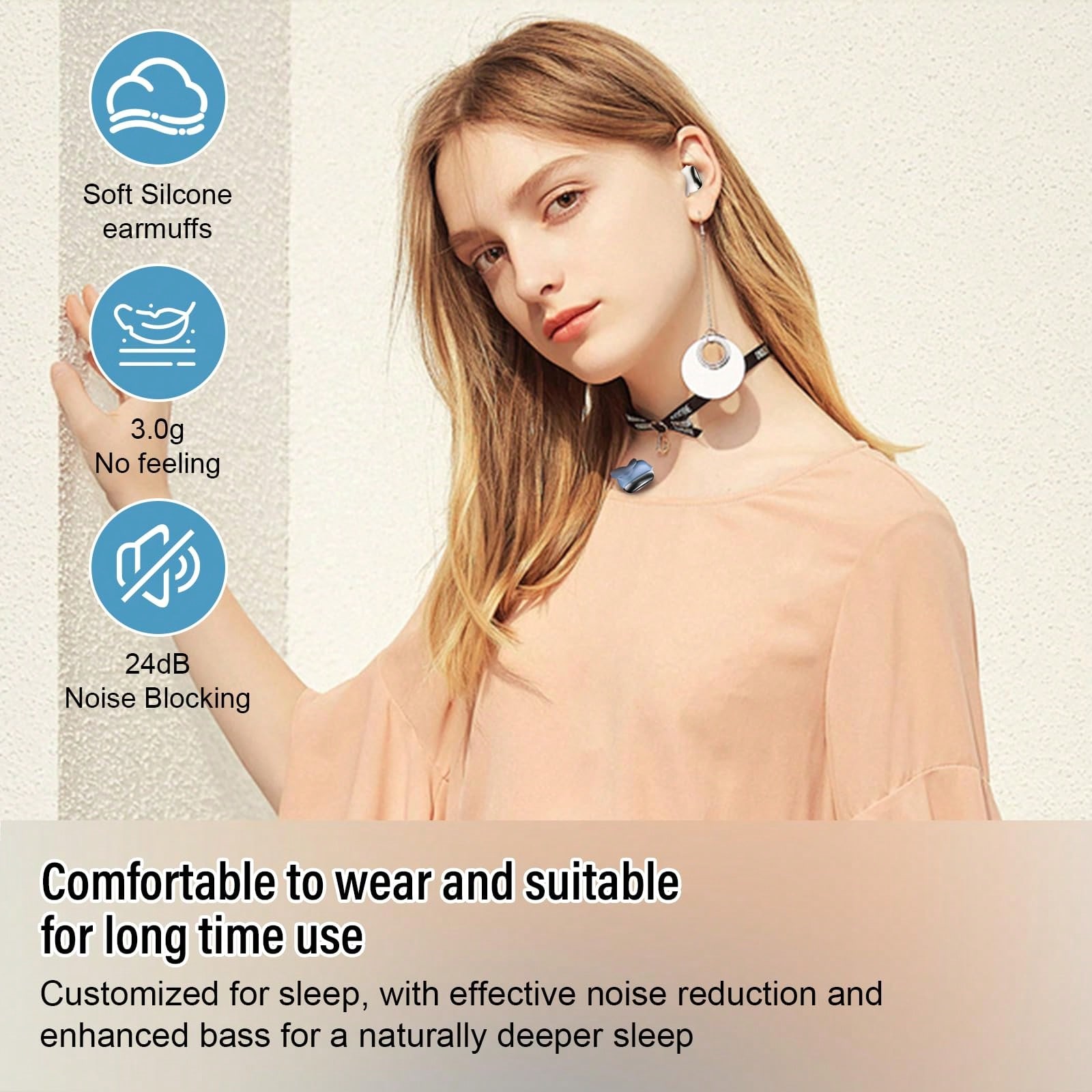 Sleep Earbuds Bluetooth 5.4 In - Earbuds Charging Case recensione e prezzo