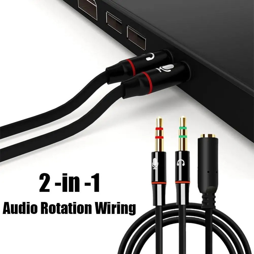 3.5mm Headphone Microphone Aud - Audio Splitter Y recensione e prezzo