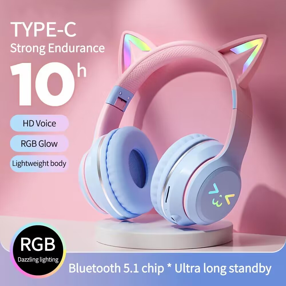 RGB Glow Earphones Wireless Ea - Gaming Headset Rgb recensione e prezzo