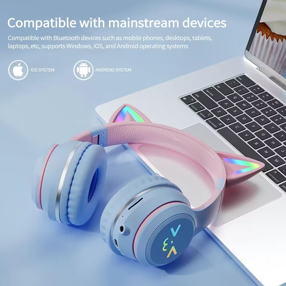 RGB Glow Earphones Wireless Ea - Gaming Headset Rgb recensione e prezzo