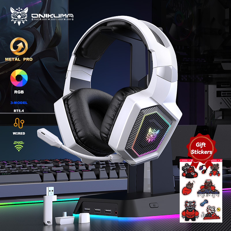 ONIKUMA 2.4GHz Wireless Gaming - Gaming Headset Rgb recensione e prezzo