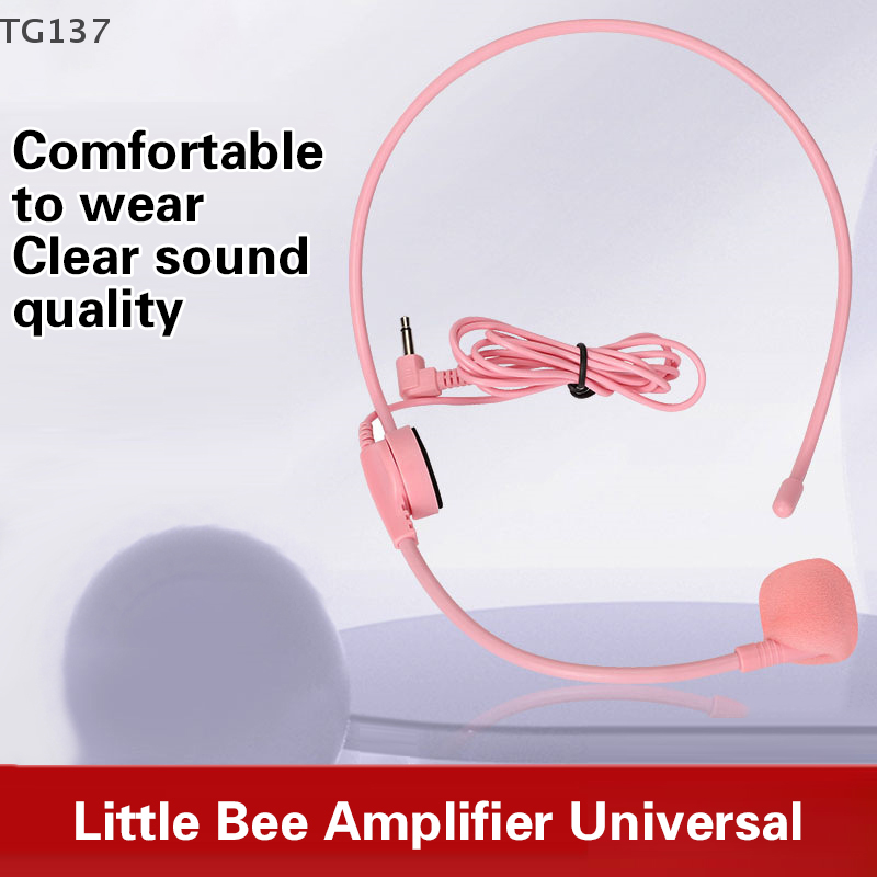 1Pcs 3.5MM Pink Headworn Wired - Wired Earphone Mic recensione e prezzo
