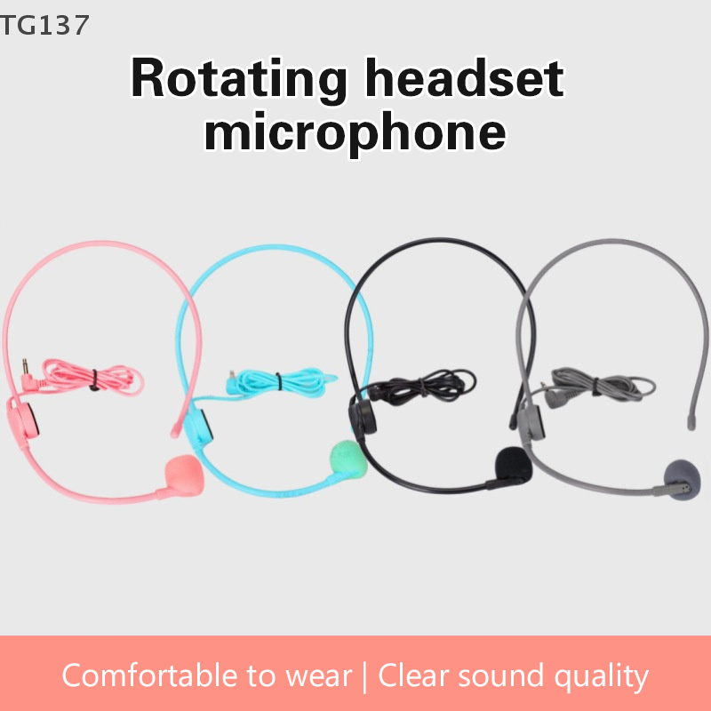 1Pcs 3.5MM Pink Headworn Wired - Wired Earphone Mic recensione e prezzo