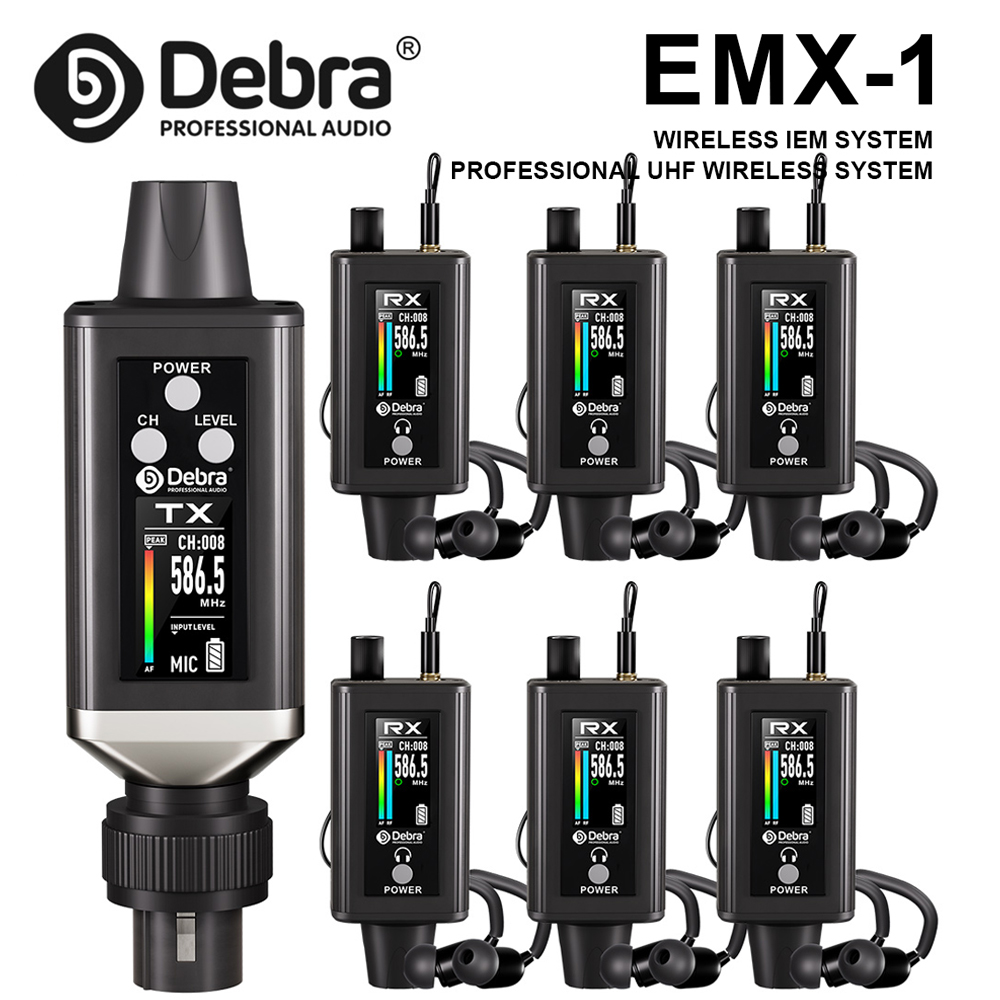 Debra Audio UHF Stereo IEM EMX - In Ear Monitor Iem recensione e prezzo